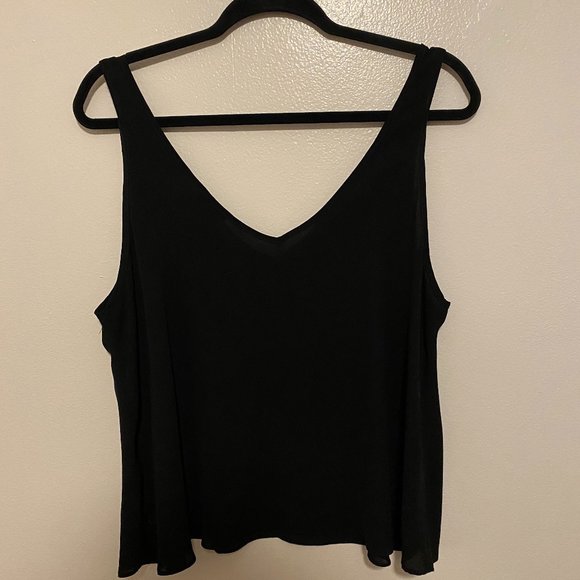 Topshop Flowy Sheer Shirt - Picture 3 of 4